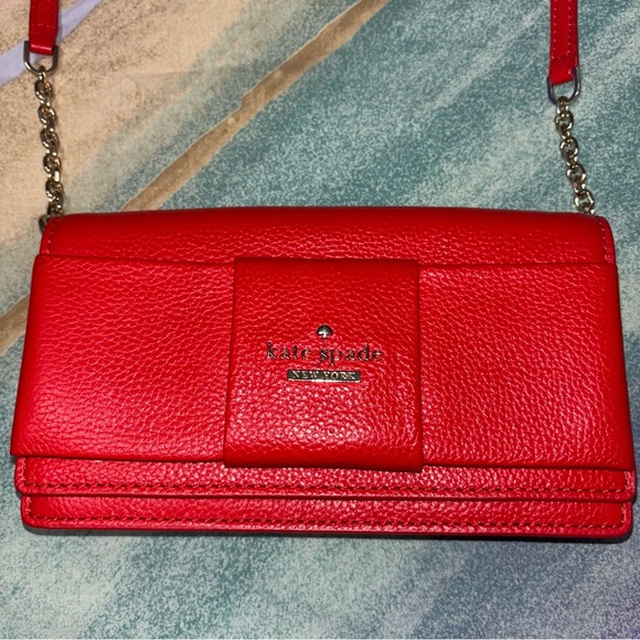Kate Spade bow crossbody bag - Picture 1 of 8